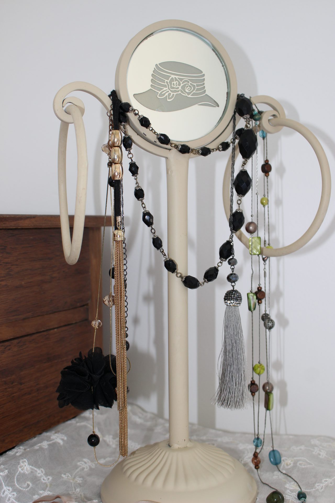 Support en métal pour bijoux