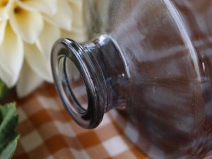 Petit vase bouteille