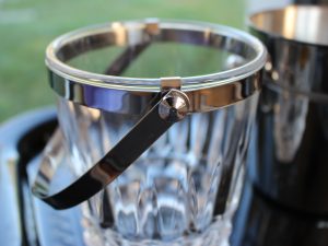 Seau à glace en cristal d’Arques