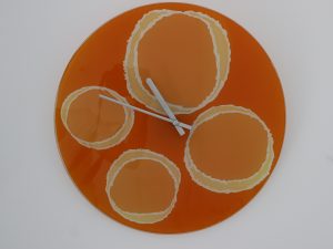 Horloge orange