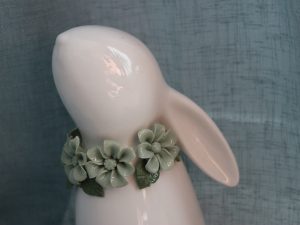 Lapin en porcelaine
