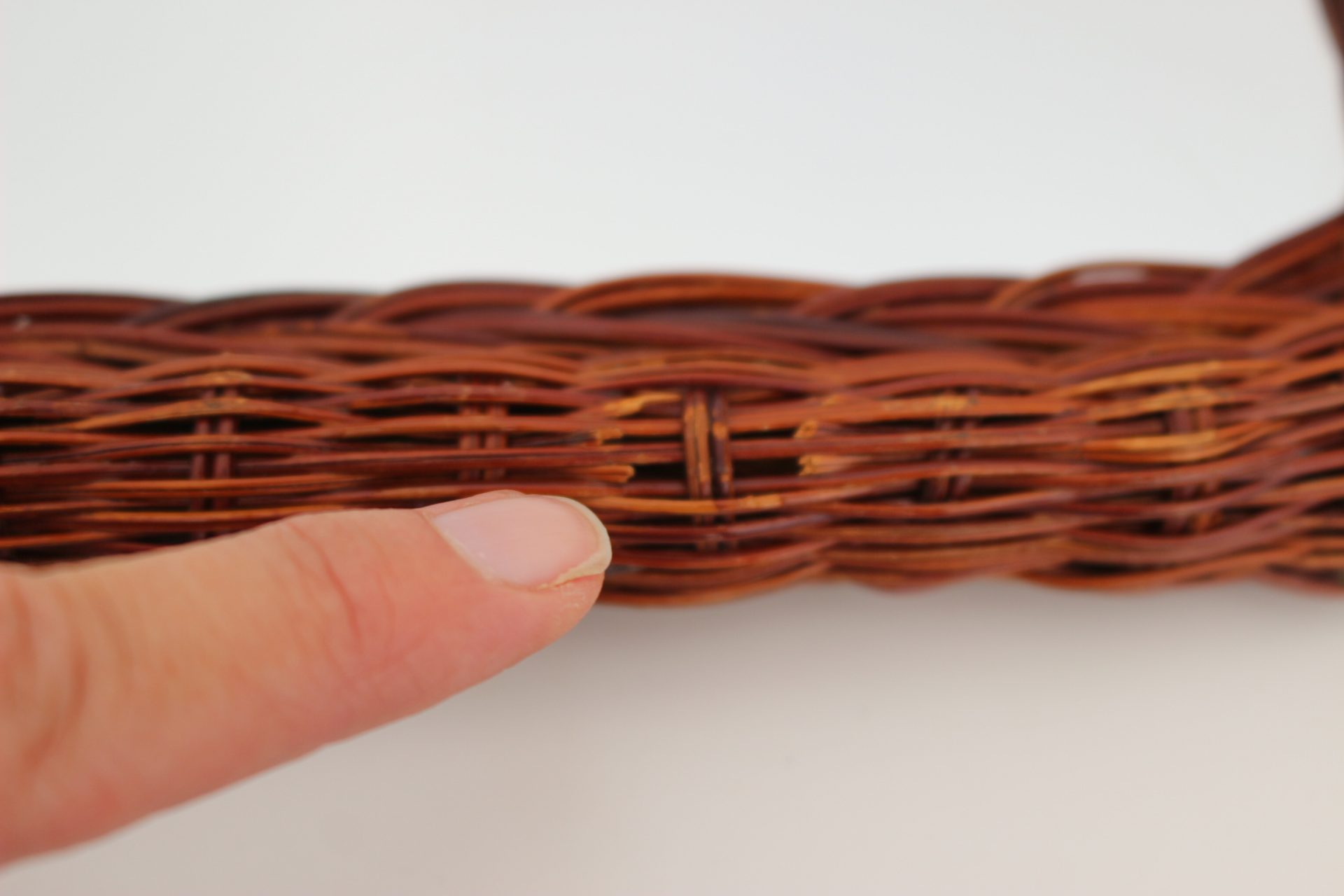 Miroir cadre en osier – Image 7