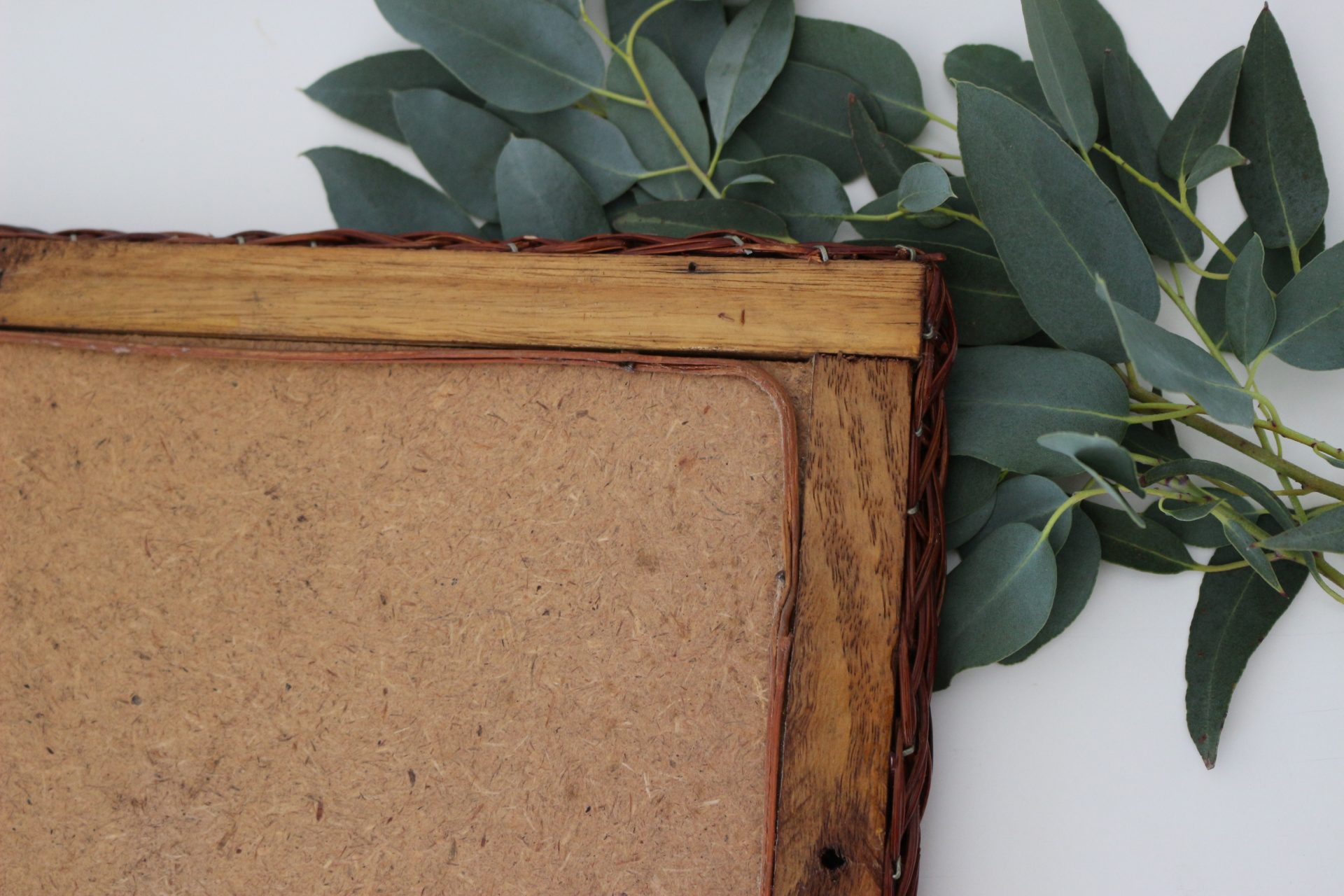 Miroir cadre en osier – Image 4