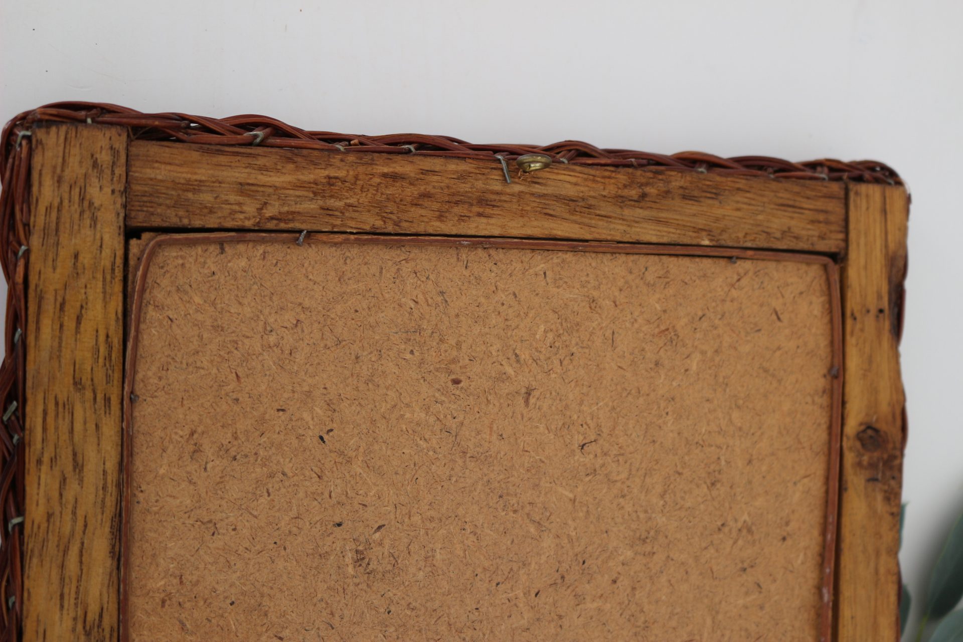 Miroir cadre en osier – Image 6