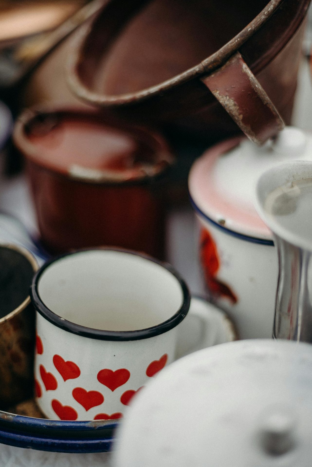 Gobelet sur déballage