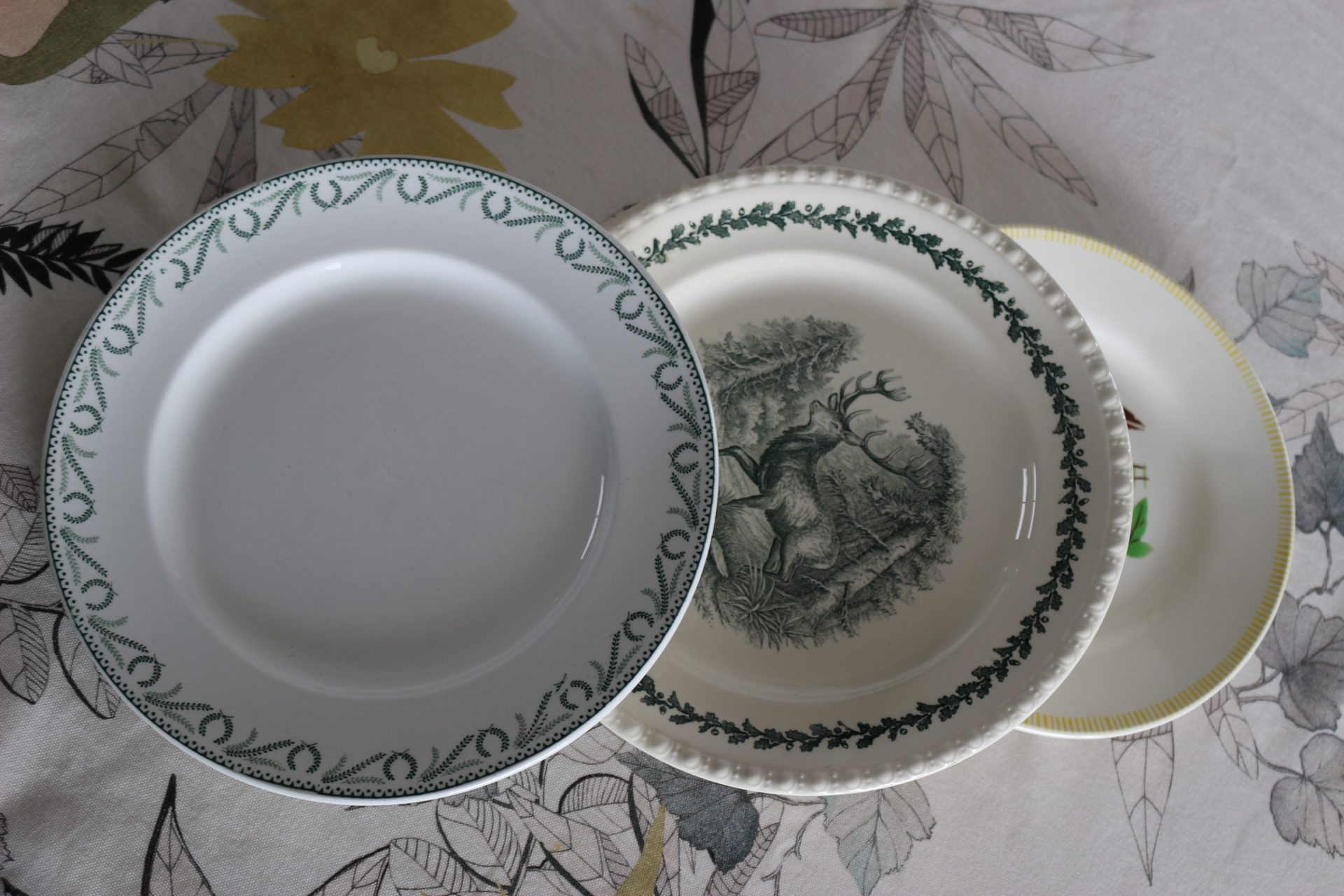 Assiette plate "Couronne" – Image 2