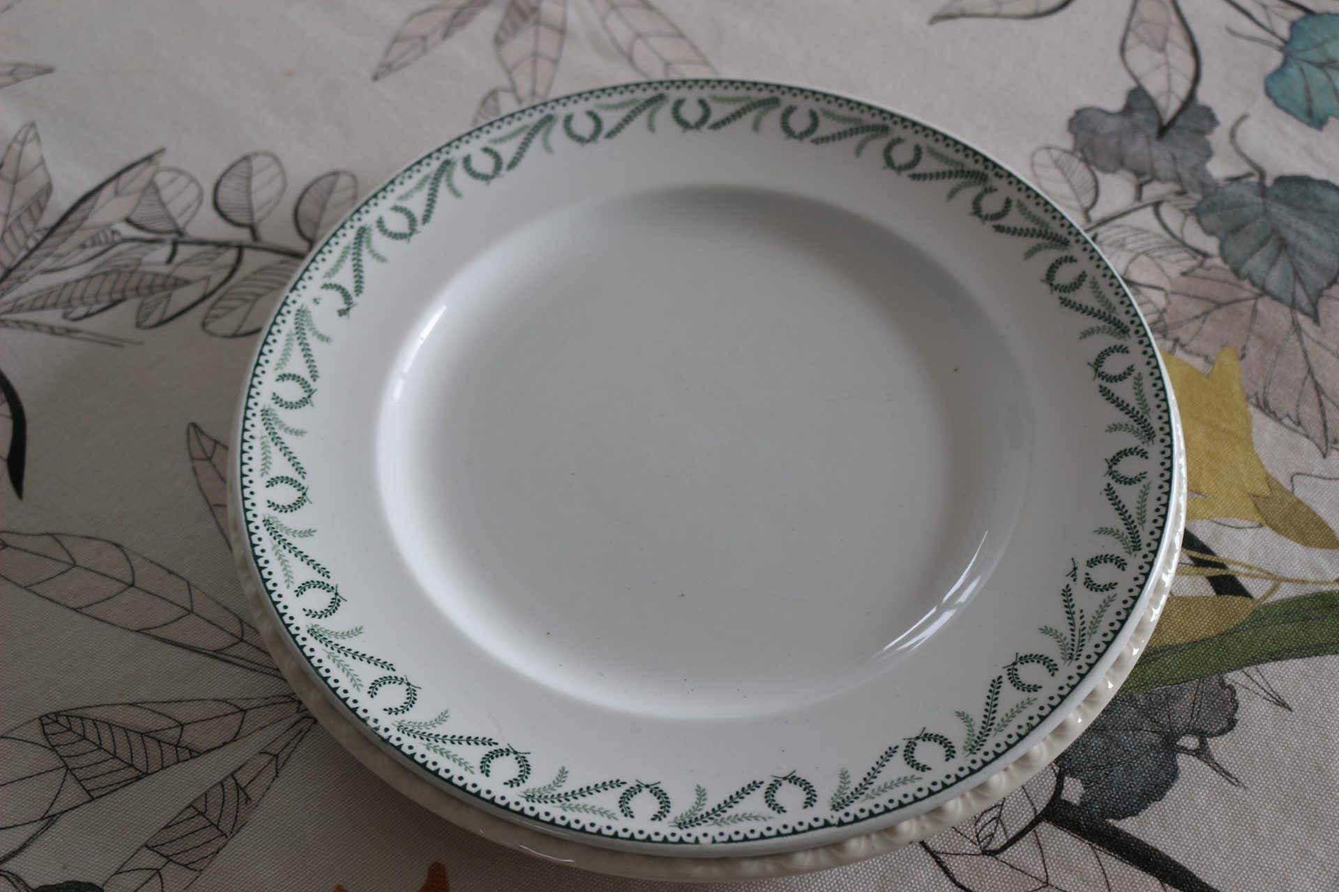 Assiette plate "Couronne" – Image 5