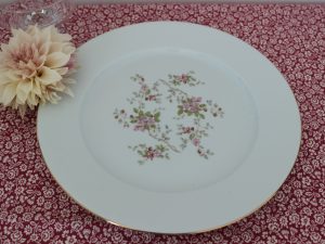 Plat rond Limoges