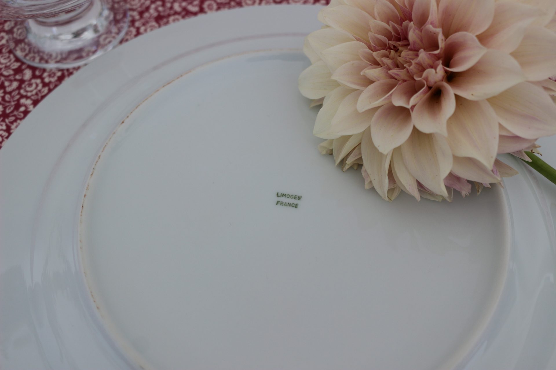 Plat rond Limoges – Image 5