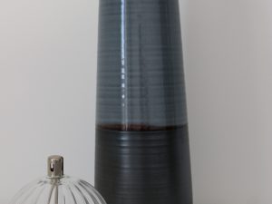 Vase haut bleu
