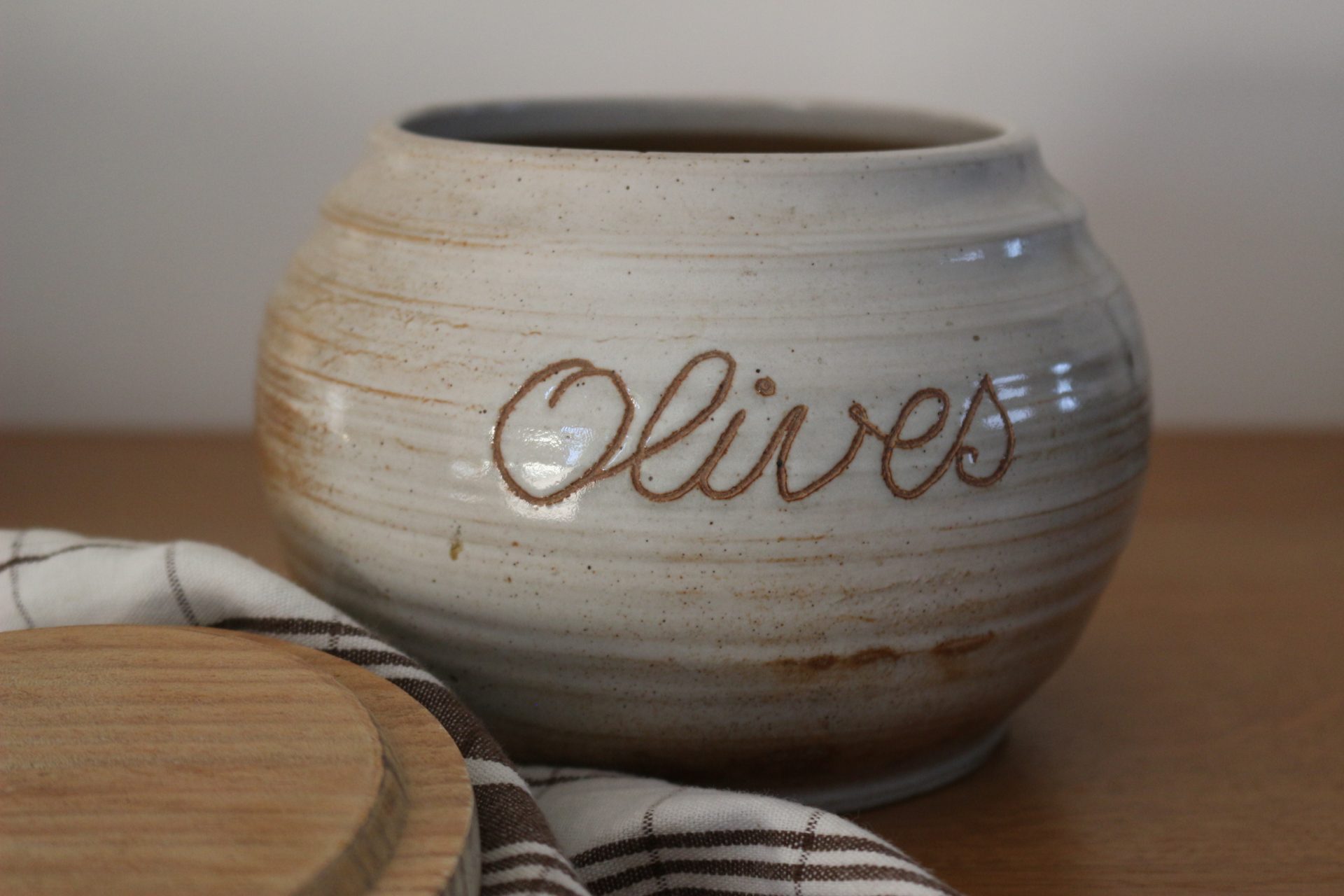 Pot à olives en grès – Image 6