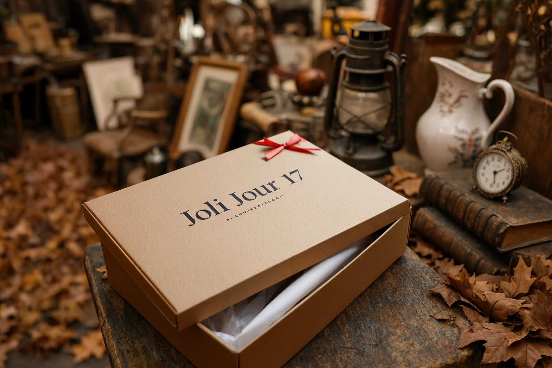 Box thématique d'automne contenant 2 articles d'une valeur supérieur à 40€