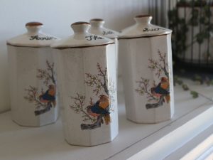 5 Pots en c&eacute;ramique